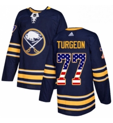 Mens Adidas Buffalo Sabres 77 Pierre Turgeon Authentic Navy Blue USA Flag Fashion NHL Jersey Mens Adidas Buffalo Sabres 77 Pierre Turgeon Authentic Navy Blue USA Flag Fashion NHL Jersey