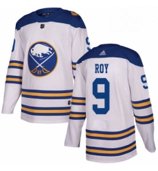 Mens Adidas Buffalo Sabres 9 Derek Roy Authentic White 2018 Winter Classic NHL Jersey Mens Adidas Buffalo Sabres 9 Derek Roy Authentic White 2018 Winter Classic NHL Jersey
