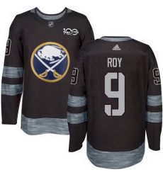 Sabres #9 Derek Roy Black 1917 2017 100th Anniversary Stitched NHL Jersey Sabres #9 Derek Roy Black 1917 2017 100th Anniversary Stitched NHL Jersey