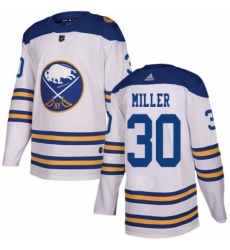 Youth Adidas Buffalo Sabres 30 Ryan Miller Authentic White 2018 Winter Classic NHL Jersey Youth Adidas Buffalo Sabres 30 Ryan Miller Authentic White 2018 Winter Classic NHL Jersey