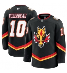 Men Calgary Flames 10 Jonathan Huberdeau Black 2024 25 Alternate Stitched Hockey Jersey Men Calgary Flames 10 Jonathan Huberdeau Black 2024 25 Alternate Stitched Hockey Jersey