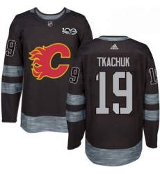 Mens Adidas Calgary Flames 19 Matthew Tkachuk Authentic Black 1917 2017 100th Anniversary NHL Jersey Mens Adidas Calgary Flames 19 Matthew Tkachuk Authentic Black 1917 2017 100th Anniversary NHL Jersey