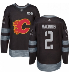Mens Adidas Calgary Flames 2 Al MacInnis Authentic Black 1917 2017 100th Anniversary NHL Jersey Mens Adidas Calgary Flames 2 Al MacInnis Authentic Black 1917 2017 100th Anniversary NHL Jersey