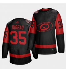 Carolina Hurricanes 35 Antoine Bibeau Black Men 2021 Stadium Series Outdoor Game Jersey Carolina Hurricanes 35 Antoine Bibeau Black Men 2021 Stadium Series Outdoor Game Jersey