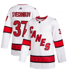 Hurricanes 37 Andrei Svechnikov White Road Authentic Stitched Hockey Jersey Hurricanes 37 Andrei Svechnikov White Road Authentic Stitched Hockey Jersey