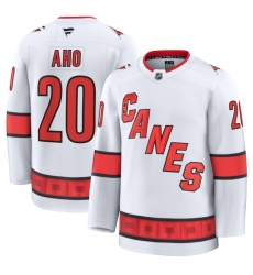 Men Carolina Hurricanes 20 Sebastian Aho White 2024 25 Away Stitched Hockey Jersey Men Carolina Hurricanes 20 Sebastian Aho White 2024 25 Away Stitched Hockey Jersey