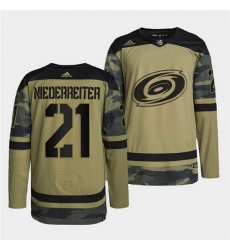 Men Carolina Hurricanes 21 Nino Niederreiter 2022 Camo Military Appreciation Night Stitched jersey Men Carolina Hurricanes 21 Nino Niederreiter 2022 Camo Military Appreciation Night Stitched jersey