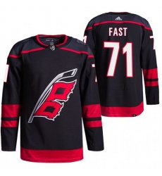 Men Carolina Hurricanes 71 Jesper Fast Black Stitched Jersey Men Carolina Hurricanes 71 Jesper Fast Black Stitched Jersey