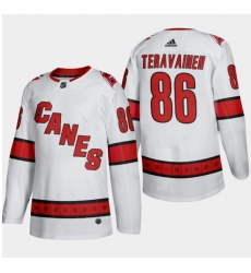 Men Carolina Hurricanes 86 Teuvo Teravainen White Stitched Jersey Men Carolina Hurricanes 86 Teuvo Teravainen White Stitched Jersey