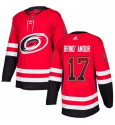 Mens Adidas Carolina Hurricanes 17 Rod BrindAmour Authentic Red Drift Fashion NHL Jer Mens Adidas Carolina Hurricanes 17 Rod BrindAmour Authentic Red Drift Fashion NHL Jer