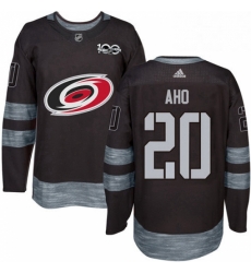 Mens Adidas Carolina Hurricanes 20 Sebastian Aho Premier Black 1917 2017 100th Anniversary NHL Jersey Mens Adidas Carolina Hurricanes 20 Sebastian Aho Premier Black 1917 2017 100th Anniversary NHL Jersey
