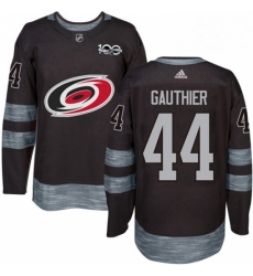 Mens Adidas Carolina Hurricanes 44 Julien Gauthier Premier Black 1917 2017 100th Anniversary NHL Jersey Mens Adidas Carolina Hurricanes 44 Julien Gauthier Premier Black 1917 2017 100th Anniversary NHL Jersey