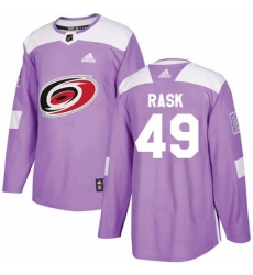 Mens Adidas Carolina Hurricanes 49 Victor Rask Authentic Purple Fights Cancer Practice NHL Jersey Mens Adidas Carolina Hurricanes 49 Victor Rask Authentic Purple Fights Cancer Practice NHL Jersey