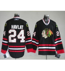 Blackhawks #24 Martin Havlat Stitched Black NHL Jersey Blackhawks #24 Martin Havlat Stitched Black NHL Jersey