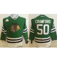 Blackhawks #50 Corey Crawford Green Stitched Youth NHL Jersey Blackhawks #50 Corey Crawford Green Stitched Youth NHL Jersey