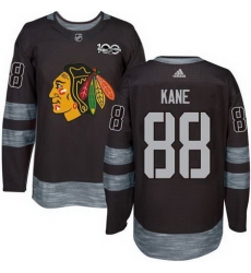 Blackhawks #88 Patrick Kane Black 1917 2017 100th Anniversary Stitched NHL Jersey Blackhawks #88 Patrick Kane Black 1917 2017 100th Anniversary Stitched NHL Jersey