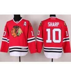 Chicago Blackhawks 10 Patrick Sharp Red NHL Jersey A PATCH Chicago Blackhawks 10 Patrick Sharp Red NHL Jersey A PATCH