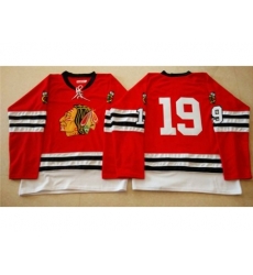 Chicago Blackhawks #19 Jonathan Toews Red Mitchell And Ness 1960-61 Stitched NHL Jersey Chicago Blackhawks #19 Jonathan Toews Red Mitchell And Ness 1960-61 Stitched NHL Jersey