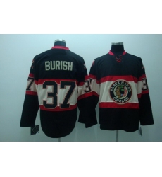 Chicago Blackhawks 37 Adam burish black Third jerseys Chicago Blackhawks 37 Adam burish black Third jerseys
