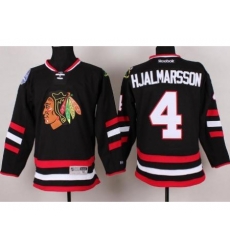 Chicago Blackhawks 4 Nikals Hjalmarsson Black 2014 Stadium Series NHL Jersey Chicago Blackhawks 4 Nikals Hjalmarsson Black 2014 Stadium Series NHL Jersey