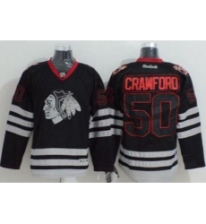 Chicago Blackhawks #50 Corey Crawford Black Stitched Jersey Chicago Blackhawks #50 Corey Crawford Black Stitched Jersey