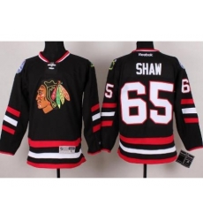 Chicago Blackhawks 65 Andrew Shaw Black 2014 Stadium Series NHL Jersey A PATCH Chicago Blackhawks 65 Andrew Shaw Black 2014 Stadium Series NHL Jersey A PATCH