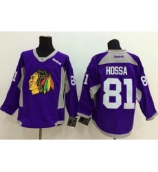 Chicago Blackhawks #81 Marian Hossa Purple Hockey Fights Cancer Stitched NHL Jersey Chicago Blackhawks #81 Marian Hossa Purple Hockey Fights Cancer Stitched NHL Jersey