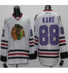 Chicago Blackhawks 88 Patrick Kane White NHL Jerseys Purple Number Chicago Blackhawks 88 Patrick Kane White NHL Jerseys Purple Number