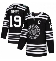 Mens Adidas Chicago Blackhawks 19 Jonathan Toews Authentic Black 2019 Winter Classic NHL Jersey Mens Adidas Chicago Blackhawks 19 Jonathan Toews Authentic Black 2019 Winter Classic NHL Jersey