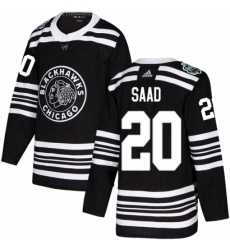 Mens Adidas Chicago Blackhawks 20 Brandon Saad Authentic Black 2019 Winter Classic NHL Jersey Mens Adidas Chicago Blackhawks 20 Brandon Saad Authentic Black 2019 Winter Classic NHL Jersey