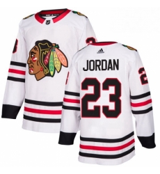 Mens Adidas Chicago Blackhawks 23 Michael Jordan Authentic White Away NHL Jersey Mens Adidas Chicago Blackhawks 23 Michael Jordan Authentic White Away NHL Jersey
