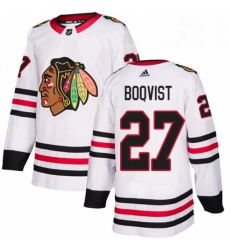 Mens Adidas Chicago Blackhawks 27 Adam Boqvist Authentic White Away NHL Jersey Mens Adidas Chicago Blackhawks 27 Adam Boqvist Authentic White Away NHL Jersey