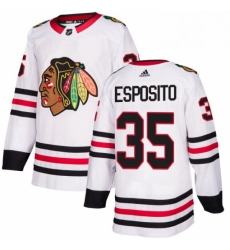 Mens Adidas Chicago Blackhawks 35 Tony Esposito Authentic White Away NHL Jersey Mens Adidas Chicago Blackhawks 35 Tony Esposito Authentic White Away NHL Jersey