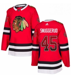 Mens Adidas Chicago Blackhawks 45 Luc Snuggerud Authentic Red Drift Fashion NHL Jersey Mens Adidas Chicago Blackhawks 45 Luc Snuggerud Authentic Red Drift Fashion NHL Jersey