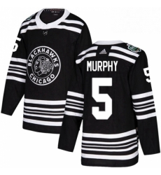 Mens Adidas Chicago Blackhawks 5 Connor Murphy Authentic Black 2019 Winter Classic NHL Jersey Mens Adidas Chicago Blackhawks 5 Connor Murphy Authentic Black 2019 Winter Classic NHL Jersey