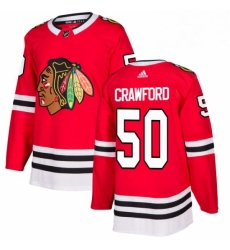 Mens Adidas Chicago Blackhawks 50 Corey Crawford Authentic Red Home NHL Jersey Mens Adidas Chicago Blackhawks 50 Corey Crawford Authentic Red Home NHL Jersey
