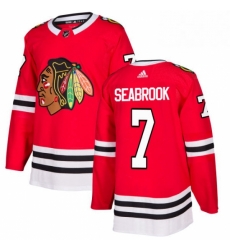 Mens Adidas Chicago Blackhawks 7 Brent Seabrook Authentic Red Home NHL Jersey Mens Adidas Chicago Blackhawks 7 Brent Seabrook Authentic Red Home NHL Jersey