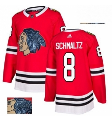 Mens Adidas Chicago Blackhawks 8 Nick Schmaltz Authentic Red Fashion Gold NHL Jersey Mens Adidas Chicago Blackhawks 8 Nick Schmaltz Authentic Red Fashion Gold NHL Jersey
