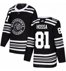 Mens Adidas Chicago Blackhawks 81 Marian Hossa Authentic Black 2019 Winter Classic NHL Jersey Mens Adidas Chicago Blackhawks 81 Marian Hossa Authentic Black 2019 Winter Classic NHL Jersey