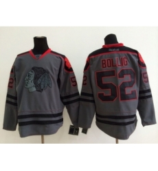 NHL chicago blackhawks #52 Brandon Bollig Charcoal Cross Check Jerseys NHL chicago blackhawks #52 Brandon Bollig Charcoal Cross Check Jerseys