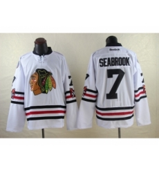 NHL chicago blackhawks #7 Brent Seabrook 2015 Winter Classic White Jerseys NHL chicago blackhawks #7 Brent Seabrook 2015 Winter Classic White Jerseys