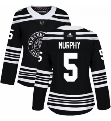 Womens Adidas Chicago Blackhawks 5 Connor Murphy Authentic Black 2019 Winter Classic NHL Jersey Womens Adidas Chicago Blackhawks 5 Connor Murphy Authentic Black 2019 Winter Classic NHL Jersey