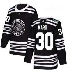 Youth Adidas Chicago Blackhawks 30 Cam Ward Authentic Black 2019 Winter Classic NHL Jerse Youth Adidas Chicago Blackhawks 30 Cam Ward Authentic Black 2019 Winter Classic NHL Jerse