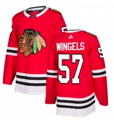 Youth Adidas Chicago Blackhawks 57 Tommy Wingels Authentic Red Home NHL Jersey Youth Adidas Chicago Blackhawks 57 Tommy Wingels Authentic Red Home NHL Jersey