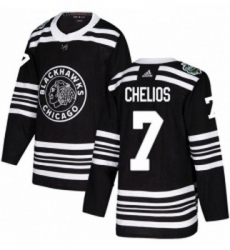 Youth Adidas Chicago Blackhawks 7 Chris Chelios Authentic Black 2019 Winter Classic NHL Jersey Youth Adidas Chicago Blackhawks 7 Chris Chelios Authentic Black 2019 Winter Classic NHL Jersey