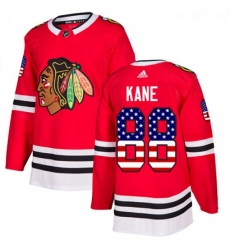 Youth Adidas Chicago Blackhawks 88 Patrick Kane Authentic Red USA Flag Fashion NHL Jersey Youth Adidas Chicago Blackhawks 88 Patrick Kane Authentic Red USA Flag Fashion NHL Jersey