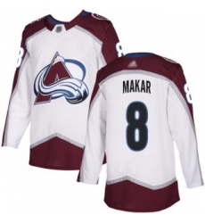 Adidas Colorado Avalanche 8 Cale Makar White Road Authentic Stitched NHL Jersey Adidas Colorado Avalanche 8 Cale Makar White Road Authentic Stitched NHL Jersey