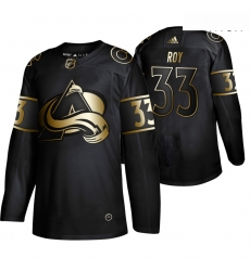 Avalanche 33 Patrick Roy Black Gold Adidas Jersey Avalanche 33 Patrick Roy Black Gold Adidas Jersey
