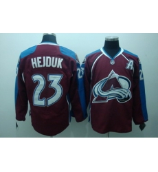 Colorado Avalanche 23 Milan Hejduk Dark red Jerseys Colorado Avalanche 23 Milan Hejduk Dark red Jerseys