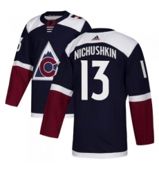Men Colorado Avalanche #13 Valerie Nichushkin Blue Stitched adidas NHL Jersey Men Colorado Avalanche #13 Valerie Nichushkin Blue Stitched adidas NHL Jersey